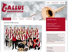 Tablet Screenshot of gallusmusikanten.ch